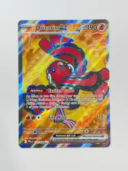 Pokemon TCG Phantasmal Flames Oricorio Ex 110/094 Ultra Rare Full Art NM - Image 1