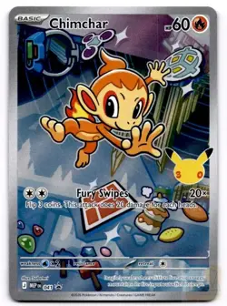 Chimchar - 041 041 Holo Promo ME: Mega Evolution Promo Pokemon Near Mint - Image 1