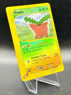 Hoppip 83/147 Reverse Holo Pokemon Aquapolis 2002 Wotc Vintage LP/NM - Image 1