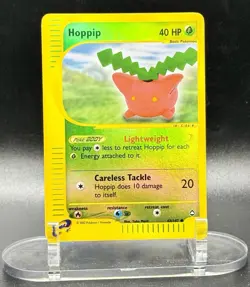 Hoppip 83/147 Reverse Holo Pokemon Aquapolis 2002 Wotc Vintage LP/NM - Image 2