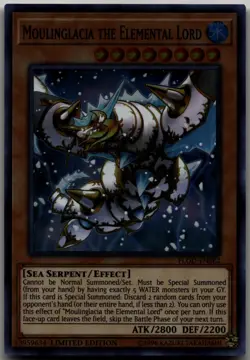 Moulinglacia the Elemental Lord Super Rare Flames of Destruction FLOD-ENSE2 LP - Image 1