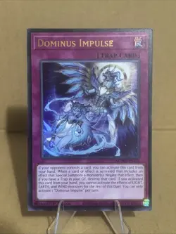 Yugioh Dominus Impulse MZMU-EN126 Ultra Rare 1st Edition NM - Image 1