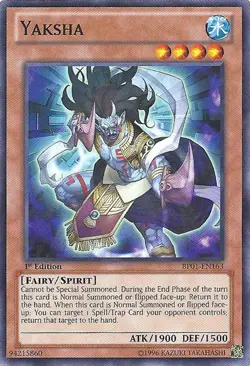 1x (P) Yaksha - BP01-EN163 - Starfoil Rare - 1st Edition YuGiOh - Image 1