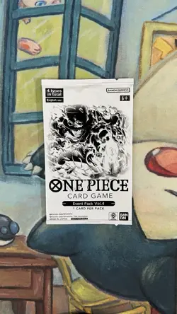 One Piece TCG Treasure Cup Event Pack Vol. 4 English Sealed - Image 1