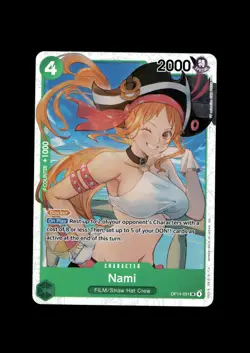 The Azure Sea's Seven #OP14-031 Nami - Image 1