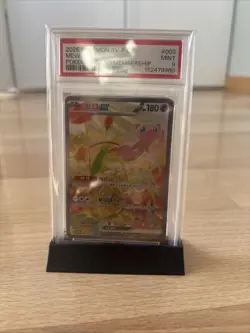 2025 POKEMON SIMPLIFIED CHINESE SV-P PROMO POKEMON CARD MEMBERSHIP MEW EX PSA 9 - Image 3