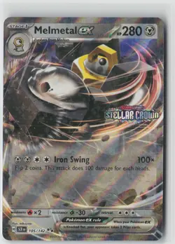 Melmetal ex (Stellar Crown Stamped) Double Rare Misc Cards & Products 105/142 NM - Image 1