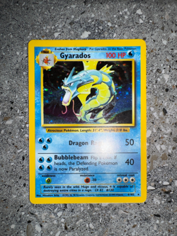 Pokemon TCG Cards Gyarados 6/102 Base Set Holo Rare EXC - Image 4