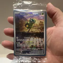 Pokemon Teal Mask Ogerpon 123 SV: Scarlet & Violet Promo Holo Card 110 HP - Image 1