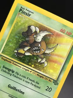 PINSIR Pokemon Card - WOTC - 1st Edition - Jungle - 9/64 - HOLO - NM (A) - Image 5