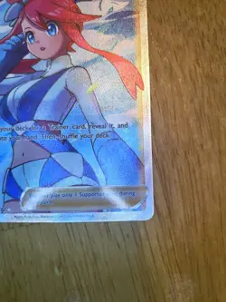 Pokemon TCG Skyla Holo Ultra Rare Full Art Card Shining Fates 072/072 - Image 5