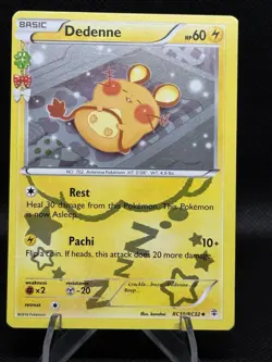 Pokemon Card Dedenne Holo Generations: Radiant Collection #RC10 NM - Image 2