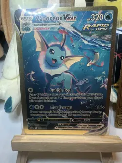 Pokemon VMAX Evolving Skies 6 Cards Vaporeon Leafeon Sylveon Custom Fan Art RARE - Image 2