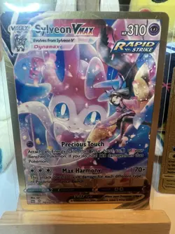 Pokemon VMAX Evolving Skies 6 Cards Vaporeon Leafeon Sylveon Custom Fan Art RARE - Image 3