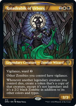Ratadrabik of Urborg SHOWCASE, Dominaria United, MTG NM/M - Image 1