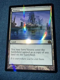 Vesuva From the Vault: Realms Foil M:TG Lightly Played, Excellent Cond, Pre-Own - Image 1