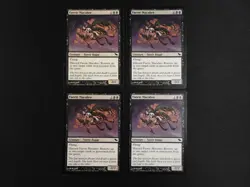 4x Faerie Macabre LP/MP [Shadowmoor] Mtg Magic Free Tracking! - Image 1