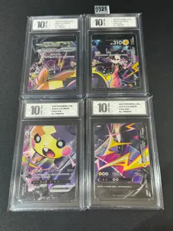 Pokemon TCG S-Chinese 2024 Pokemon Morpeko V-Union Gift Box Sealed Grade 10 - Image 1