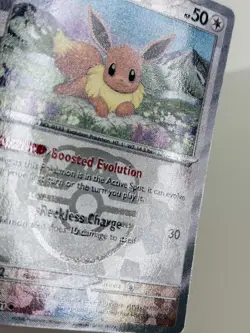 Eevee - 074/131 - Masterball Holo - Prismatic Evolutions - Pokemon Card - - Image 2