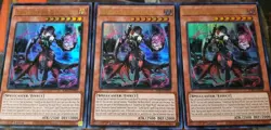 3x Diabellstar the Black Witch RA03-EN032 Ultra Rare Playset Yu-Gi-Oh! TCG NM - Image 1