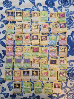 Pokemon First Edition Team Rocket Lot 47 Cards No Trainer or Energy Cards - Image 1