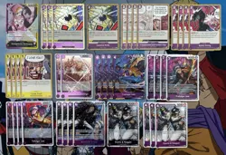 One Piece TCG Donquixote Rosinante Purple/Yellow Competitive Deck w/ 10 Don!!! - Image 1