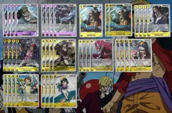 One Piece TCG Donquixote Rosinante Purple/Yellow Competitive Deck w/ 10 Don!!! - Image 2