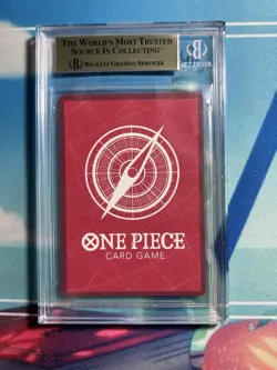 2022 One Piece DONQUIXOTE DOFLAMINGO OP01-060 Romance Dawn Alt. Art JPN BGS 9.5 - Image 2