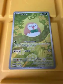 Pokemon TCG Rowlet POR 090/088 Holo IR Card Perfect Order - Image 1