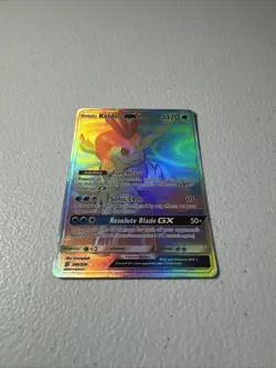Keldeo GX 240/236 Sun & Moon Unified Minds Secret Rare Holo Pokemon Card - Image 1