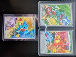 Pokemon First Partner Illustration Collection Series 1 Promos Set 3 Cards Kanto - Image 1