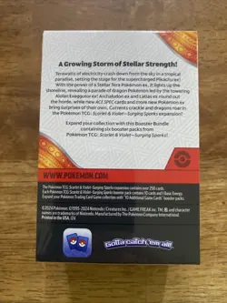 Pokemon TCG Scarlet and Violet Surging Sparks Booster Bundle Box Factory Sealed - Image 3