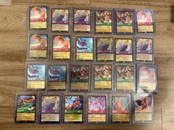 Disney Lorcana Legendary Mixed Card Lot Sets 10-11 - Image 1