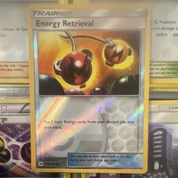 Pokemon Energy Retrieval 116/149 Trainer Holo Card Pokemon TCG English - Image 1