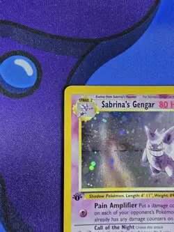 Sabrina's Gengar 1st Edition 14/132 Gym Heroes Nead Mint Pokemon - Image 4
