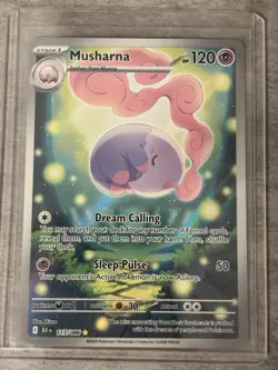 Musharna Black Bolt IR Holo Card 117/086 SV NM Condition - Image 1