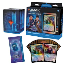 MTG Doctor Who – Timey Wimey Commander Deck Magic The Gathering Universes Beyond - Image 1