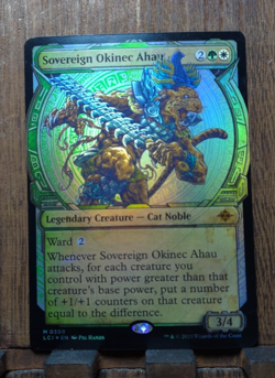 Sovereign Okinec Ahau (Showcase FOIL) The Lost Caverns of Ixalan NM Pack Fresh! - Image 1