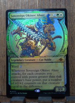 Sovereign Okinec Ahau (Showcase FOIL) The Lost Caverns of Ixalan NM Pack Fresh! - Image 2