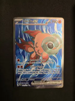 Pokemon TCG SV02: Paldea Evolved #234/193 Chi-Yu ex NM Full Art - Image 1