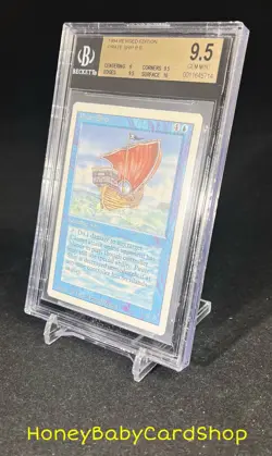 MTG 3rd Edition Revised 1994 Pirate Ship BGS 9.5 GEM MINT Old School 93/94 - Image 3