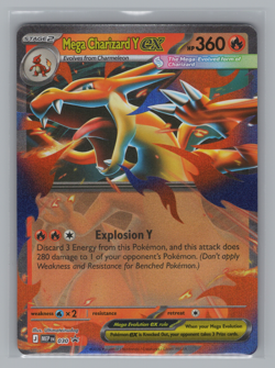 MEGA CHARIZARD Y EX 030 MEGA EVOLUTIONS POKEMON (PROMO ULTRA RARE, NM) - Image 1