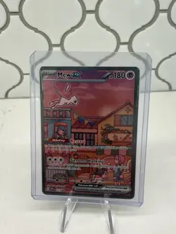 Pokemon Card TCG - Mew ex SVP 053 Promo Scarlet & Violet 151 NM Near Mint - Image 1