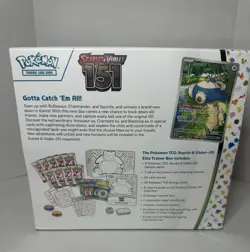 SEALED Scarlet & Violet Pokemon 151 Elite Trainer Box ETB - Image 2