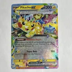 Pokemon Pikachu EX Full Art Holo Sv08 Surging Sparks 057/191 Double Rare - Image 1