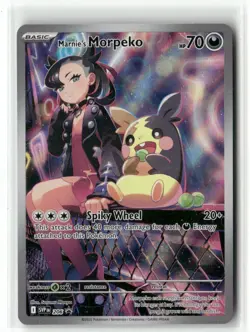 Marnie's Morpeko 206 Holo - Scarlet & Violet Promo - Pokemon TCG NM - Image 1