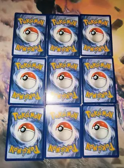 Pokemon First Partner Illustration 30th Collection Complete Promo Set 9 Cards NM - Image 3