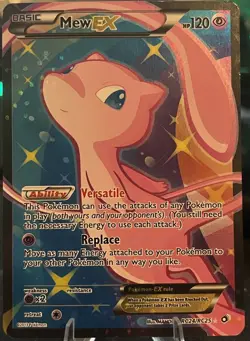 Mew EX (Full Art) RC24/RC25 Radiant Collection MP Holo Psychic Legendary Pokemon - Image 1