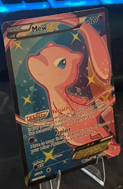 Mew EX (Full Art) RC24/RC25 Radiant Collection MP Holo Psychic Legendary Pokemon - Image 2