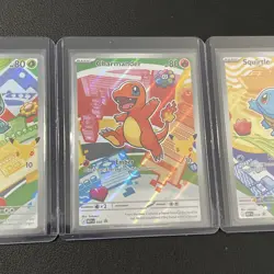 First Partner Illustration Collection Series 1 Kanto GEN 1 Starters Pokemon TCG - Image 4